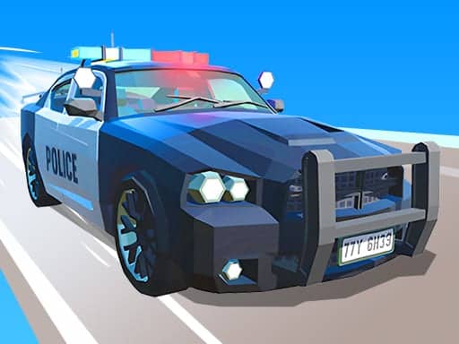 Screenshot von Police Car Line Driving