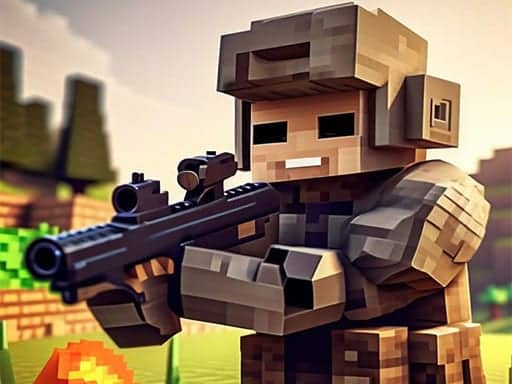 Screenshot von Pixel Village Battle 3D.IO