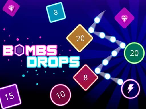 Screenshot von Bombs Drops Physics balls