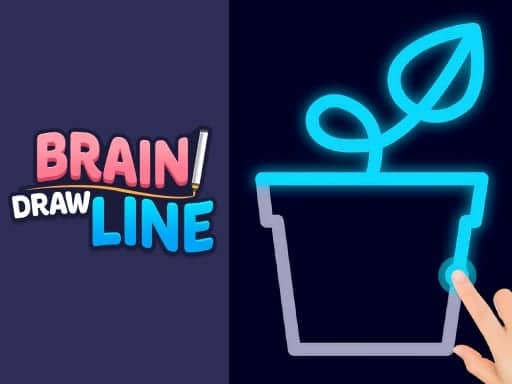 Screenshot von Brain Draw Line