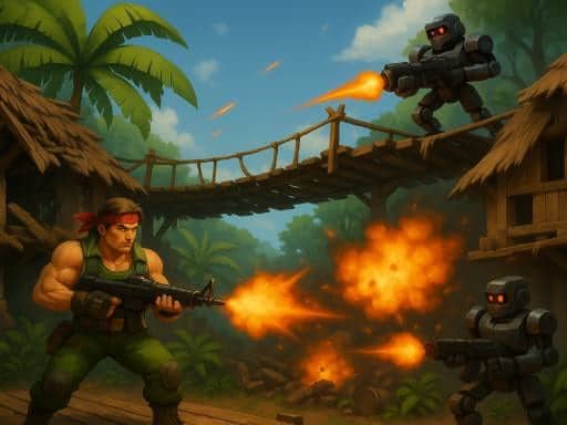 Screenshot von Strike Force: Action Platformer