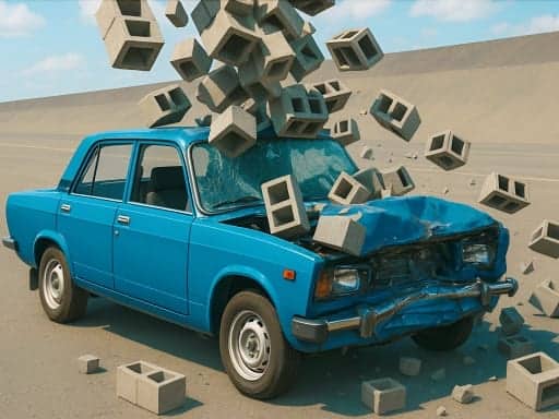 Screenshot von Car Crash Test: Abandoned City