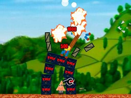 Screenshot von Destroy the Village