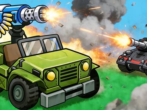 Screenshot von Tank Strike Wasteland Rogue