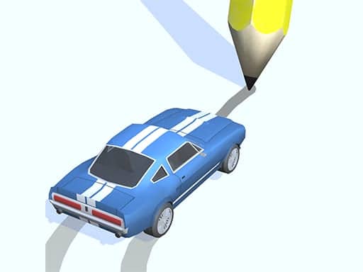 Screenshot von Draw Race io