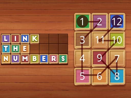 Screenshot von Link the numbers