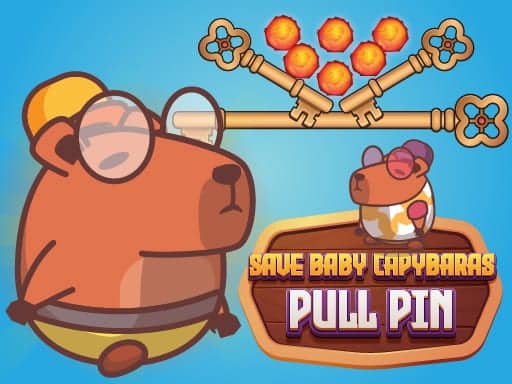 Screenshot von Save Baby Capybaras - Pull Pin
