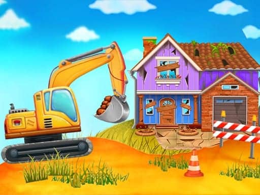 Screenshot von Construction Truck: Building Games for Kids