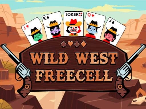 Screenshot von Wild West Freecell