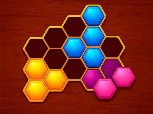 Screenshot von Hexa Block: Honey Cells