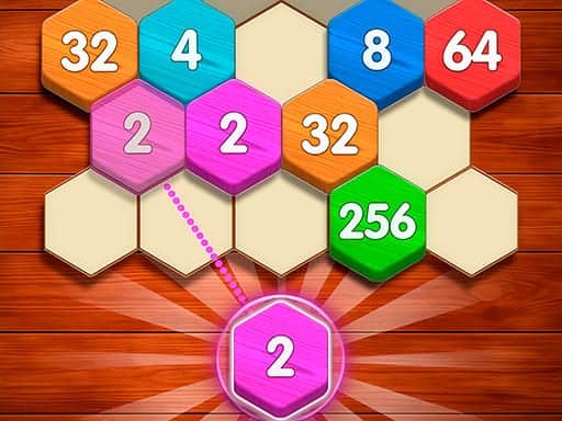 Screenshot von Shoot 2048 Hexa