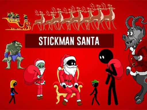 Screenshot von Stickman Santa