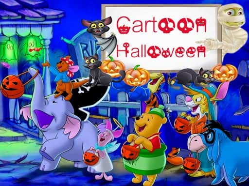 Screenshot von Cartoon Halloween Slide Puzzle
