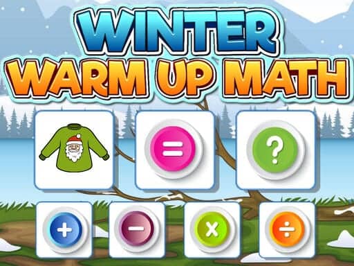 Screenshot von Winter Warm Up Math