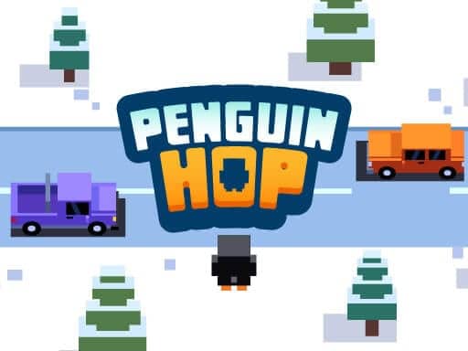 Screenshot von Penguin Hop