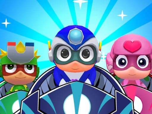 Screenshot von Masks Heroes Racing Kid
