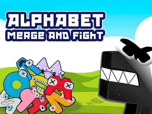 Screenshot von Alphabet Merge and Fight