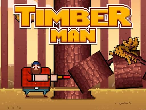 Screenshot von Timberman