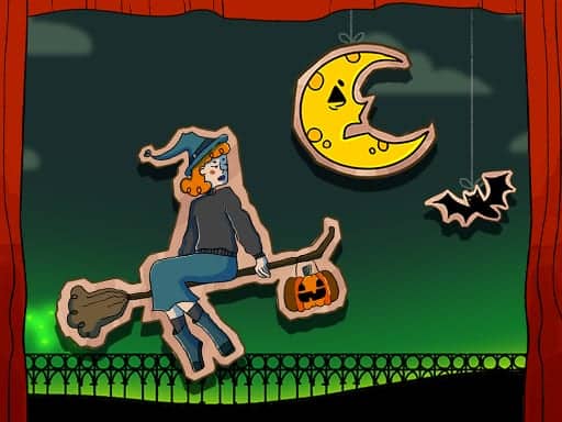 Screenshot von Halloween Witch Fly