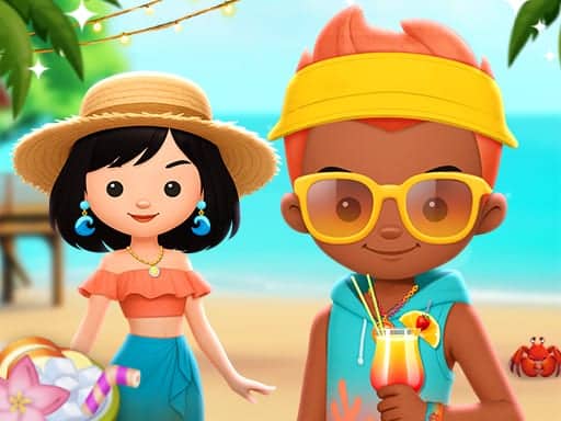 Screenshot von Toca Teens Floating Beach Party