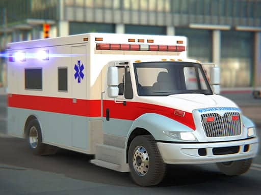 Screenshot von City Ambulance Car Driving