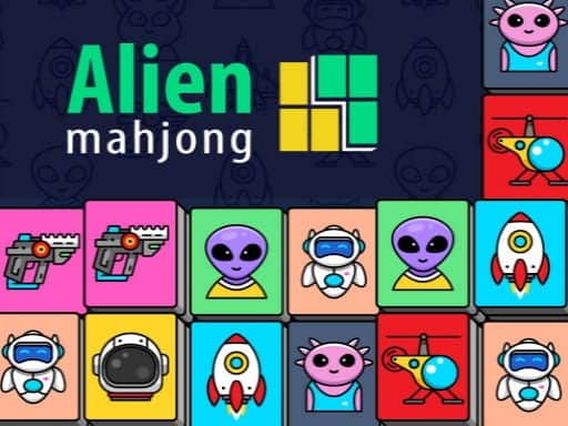Screenshot von Alien Mahjong