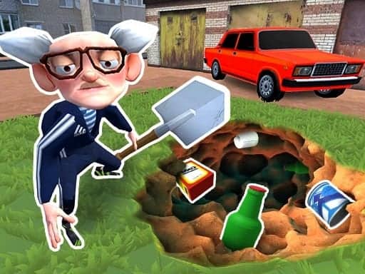 Screenshot von Dig a hole in Russia