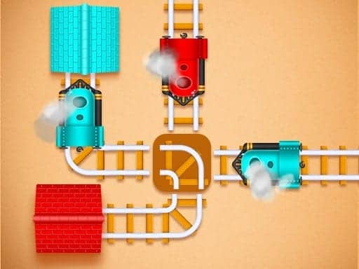 Screenshot von Rail Maze Puzzle