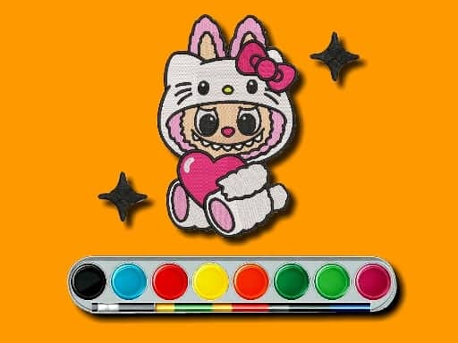 Screenshot von Labubu Coloring Adventure