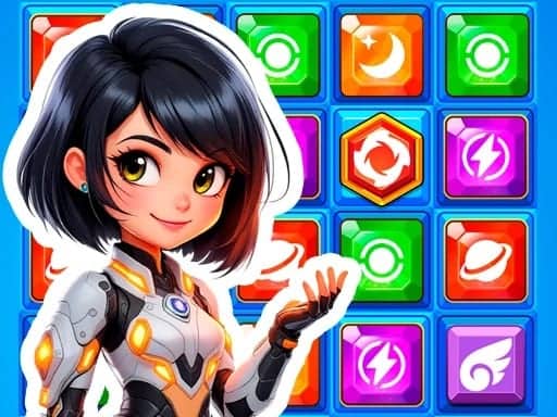 Screenshot von Secret Galaxy. Match-three