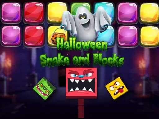 Screenshot von Halloween Snake and Blocks