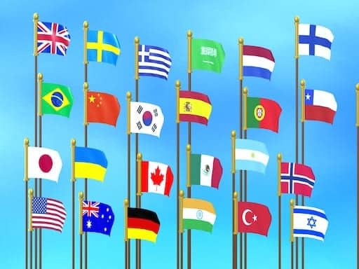 Screenshot von Flag Puzzle Jam: Collect Flags