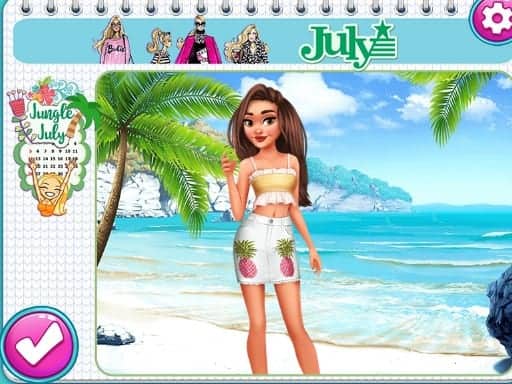 Screenshot von Year Round Fashionista Curly