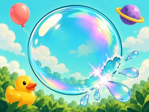 Screenshot von Bubble Clicker