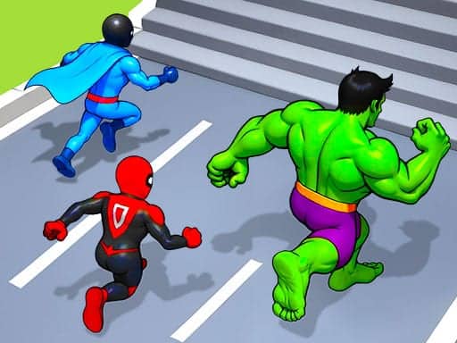 Screenshot von Hero Transform Race