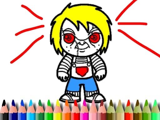 Screenshot von Scary Boy Coloring Book