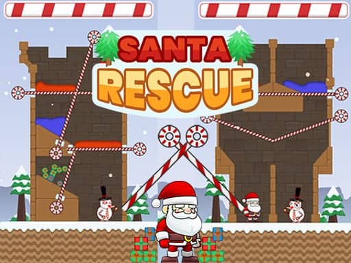 Screenshot von Santa Rescue