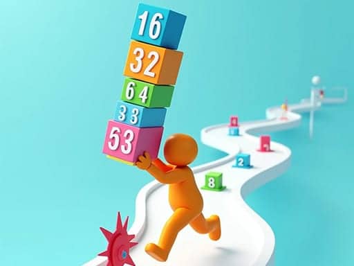 Screenshot von Cube Stack 2048