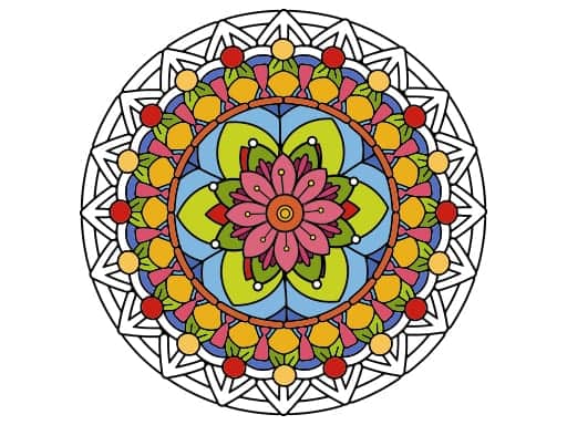 Screenshot von Mandala Coloring Book
