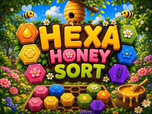 Screenshot von Hexa Honey Sort