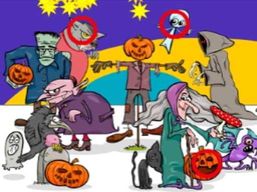 Screenshot von Find 5 Differences Halloween