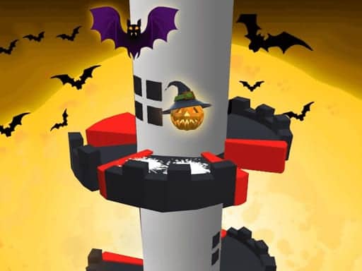 Screenshot von Helix Jump Halloween