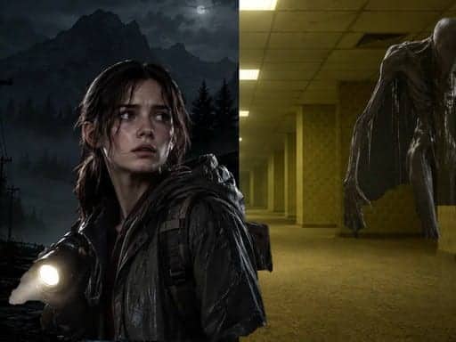 Screenshot von terror in backrooms valley