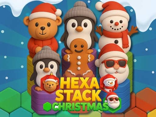 Screenshot von Hexa Stack Christmas