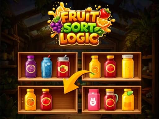 Screenshot von Fruit Sort Logic