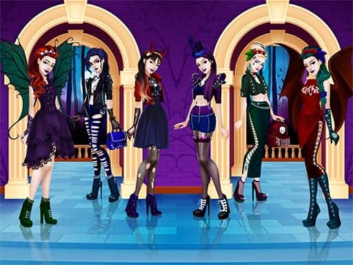 Screenshot von Gothic Dress Up