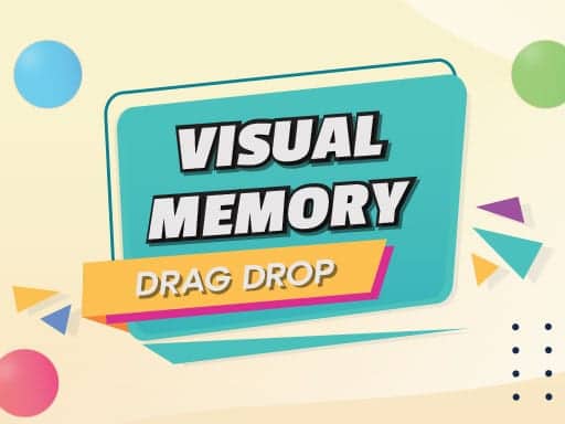 Screenshot von Visual Memory Drag Drop