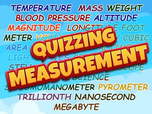 Screenshot von Quizzing Measurement