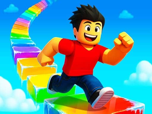 Screenshot von Obby Rainbow Tower