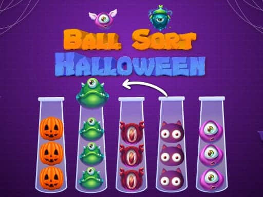 Screenshot von Ball Sort Halloween